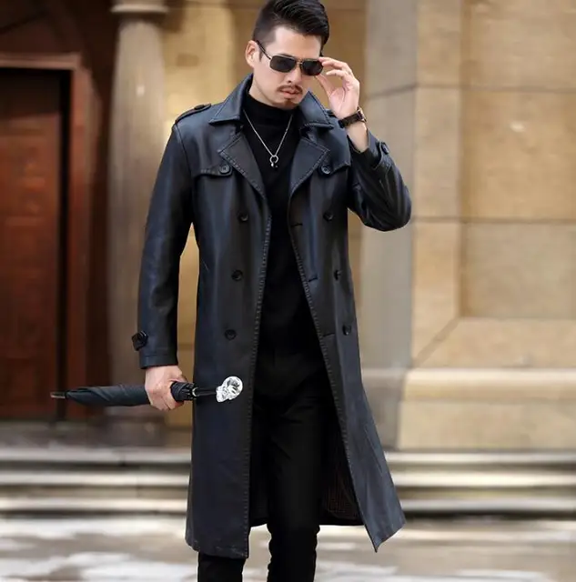 Long Leather Coats